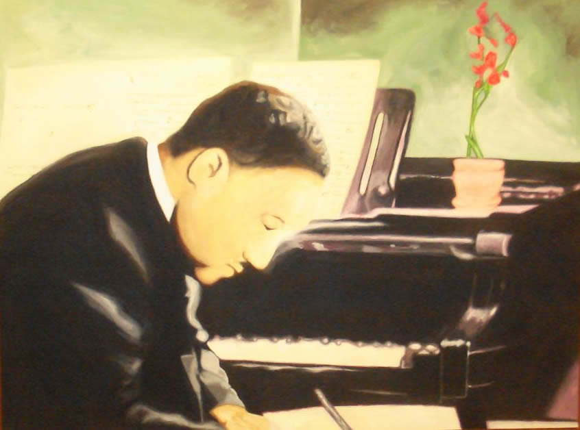 Harlem Rebaissance Composer by Misha McGlown